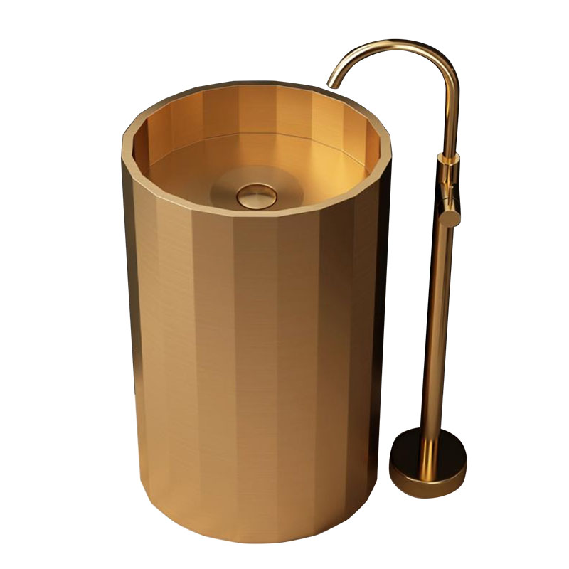 Rose Gold roestvrijstalen kolombekken